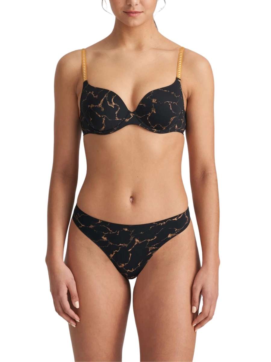 marie jo l'aventure colin padded heartshape bra marble black