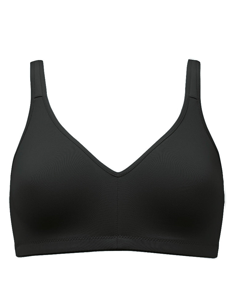 naturana soft cup bra black