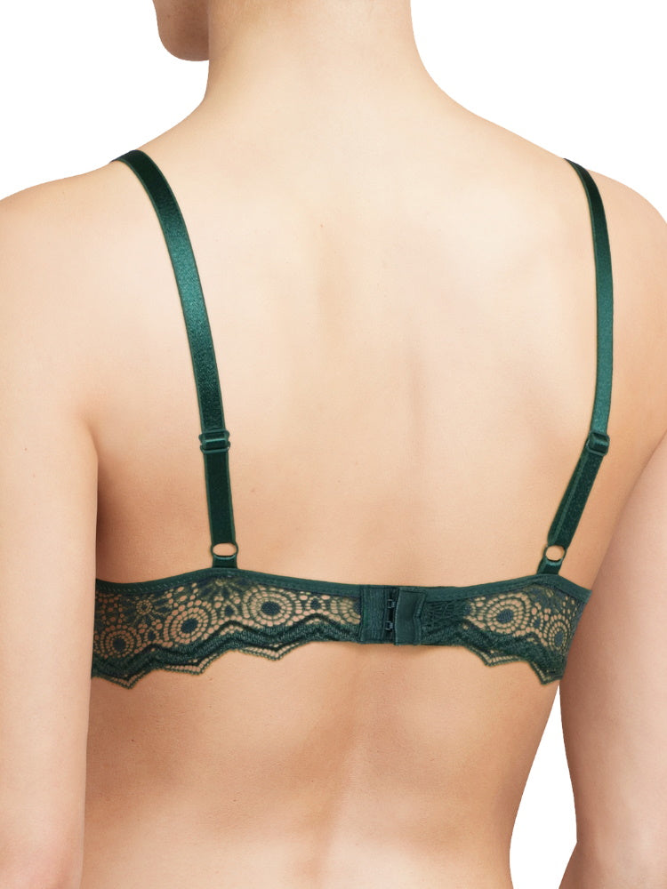 Passionata Half Cup Underwired Bra Sequioa Green