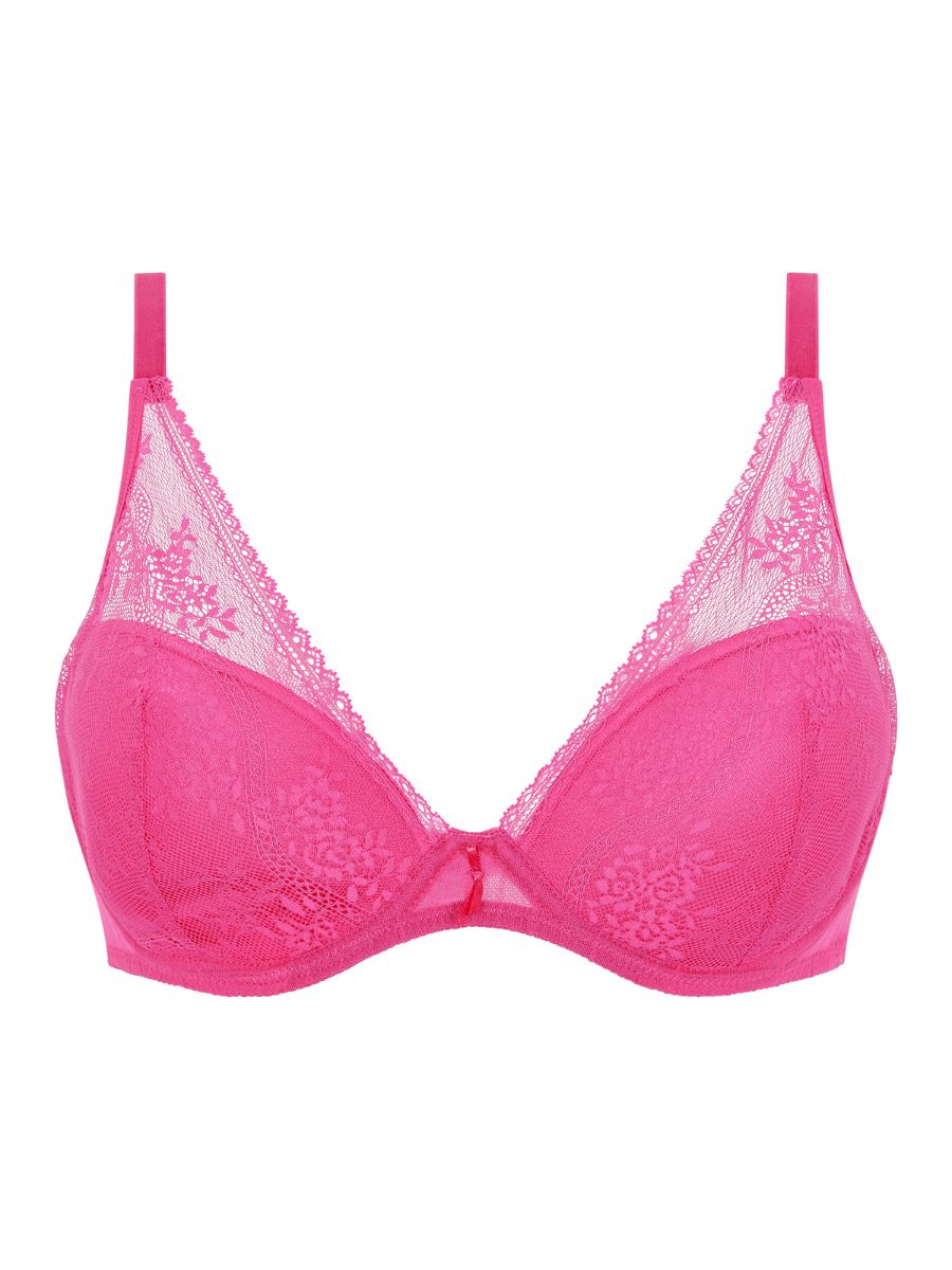 passionata maddie plunge t-shirt bra pink