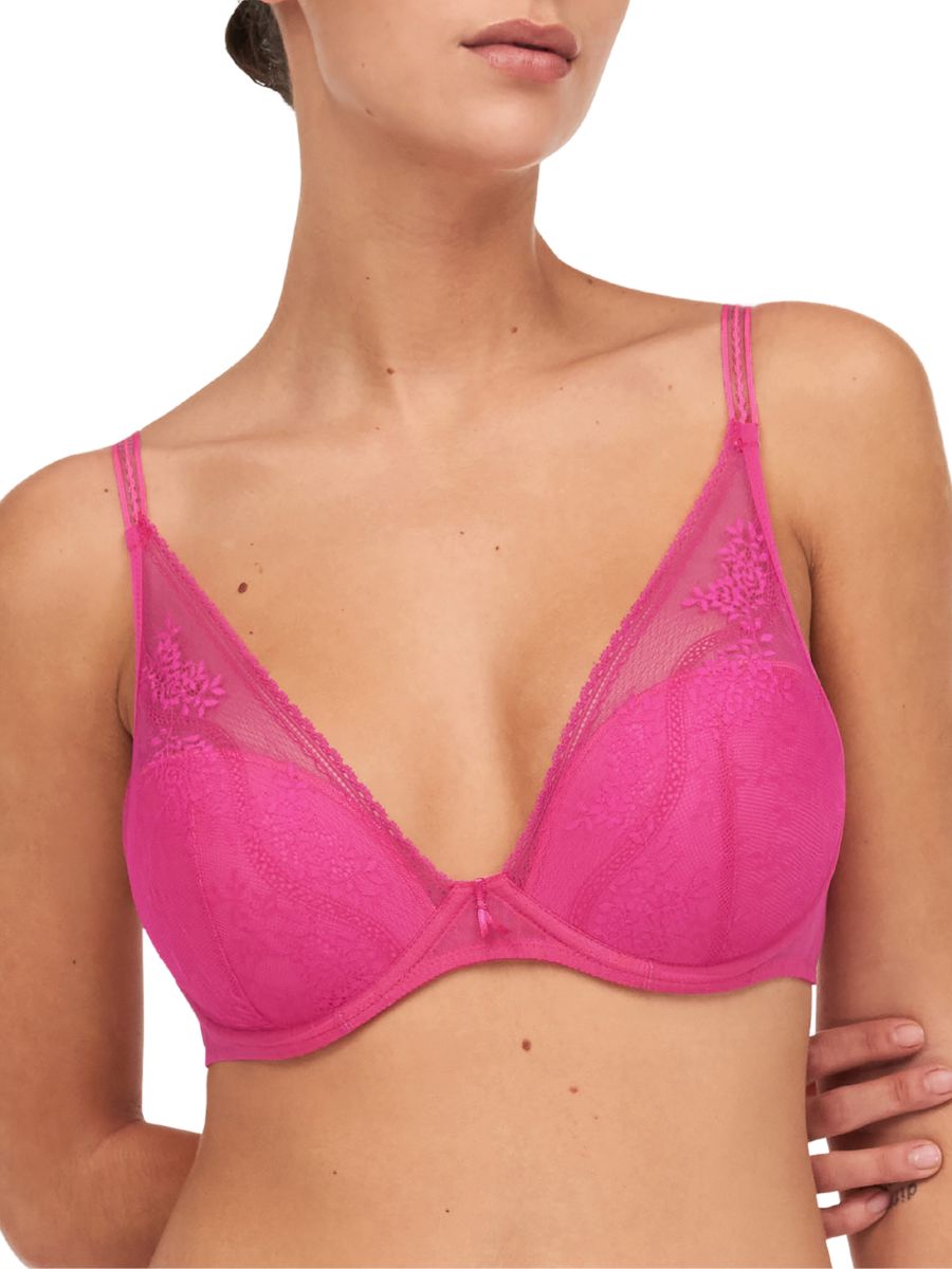 passionata maddie plunge t-shirt bra pink