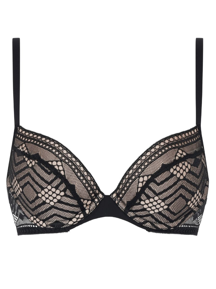 passionata ondine push up foam bra black