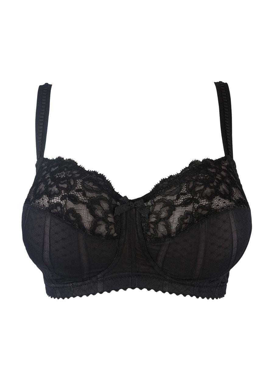 primadonna couture wireless full cup bra black