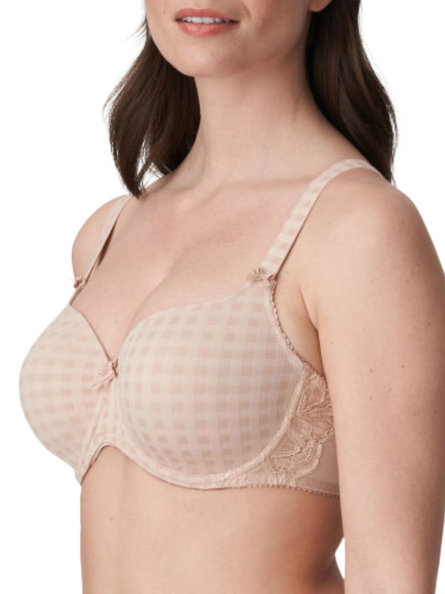 primadonna madison heart shape bra caffe latte