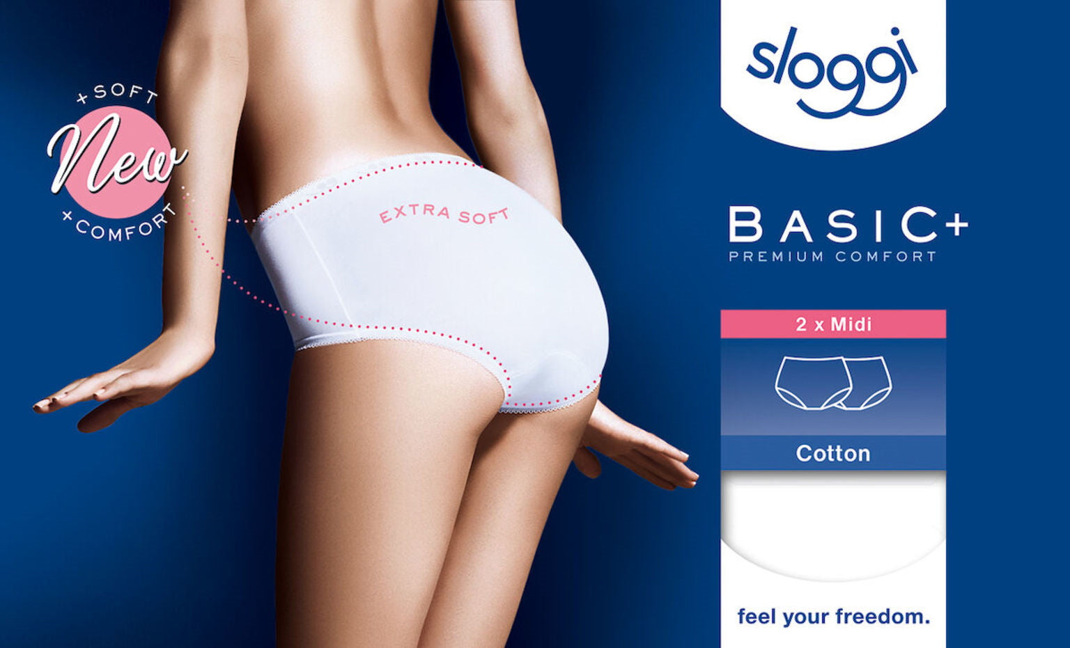 Sloggi White Briefs