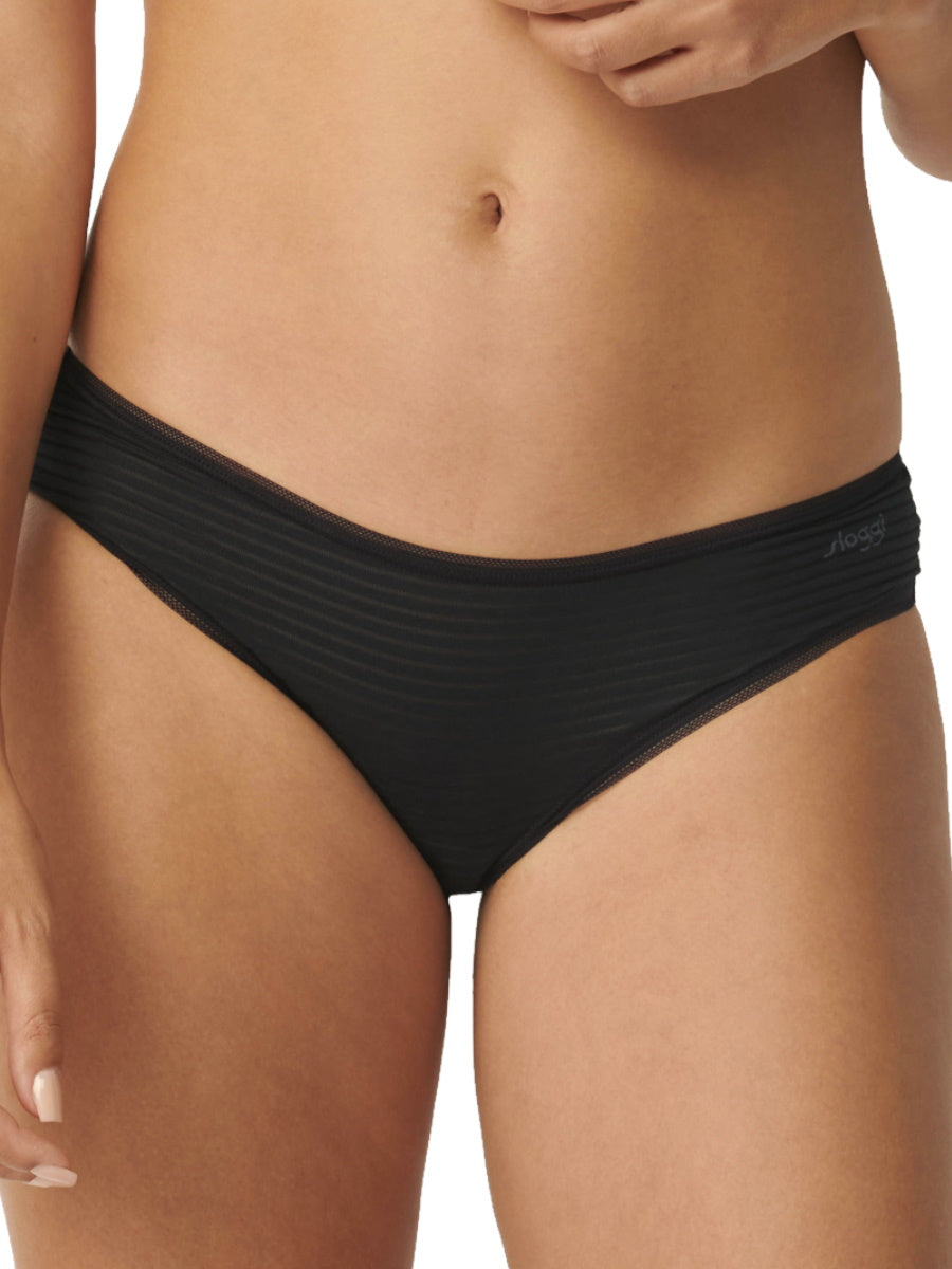 Sloggi Ever Fresh Body Modellante Donna, Nero, Taglia 40 (XS), Morbido E Traspirante - 3
