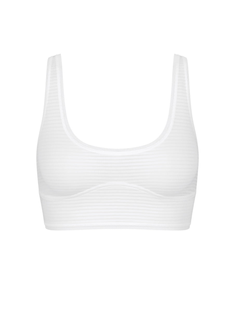 sloggi ever fresh plus white bralette