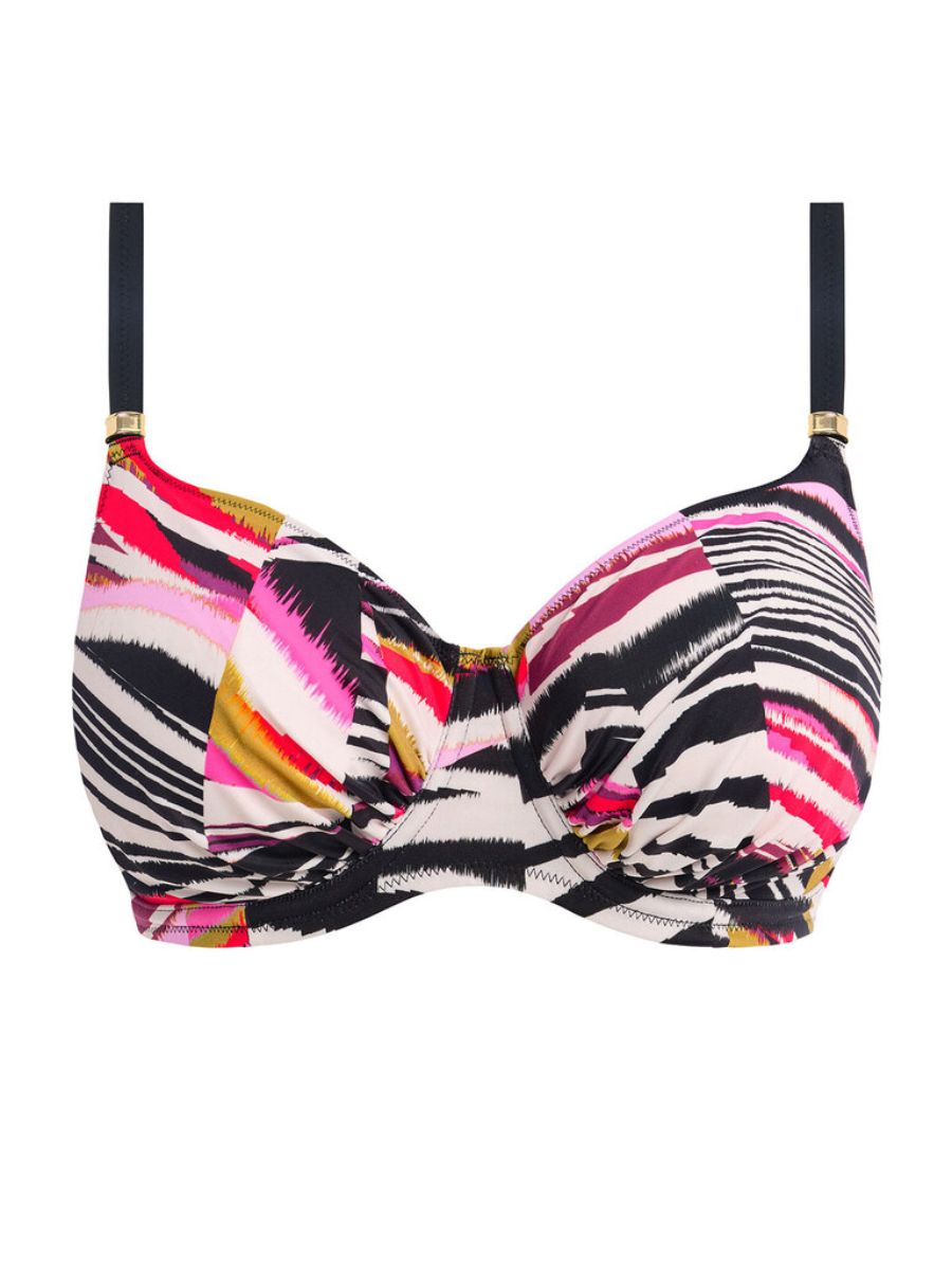 fantasie sanoa island full cup bikini top black