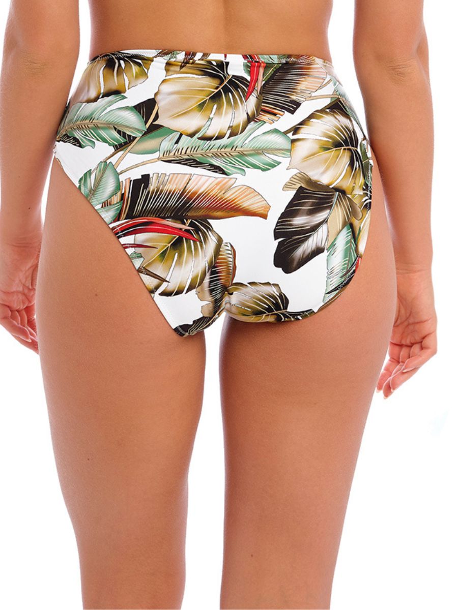 fantasie kinabalu high waist bikini brief jungle