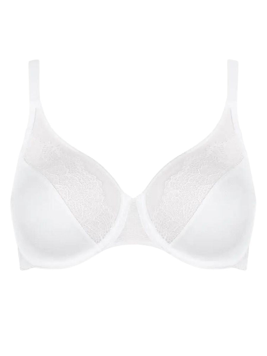 triumph lace spotlight w bra white
