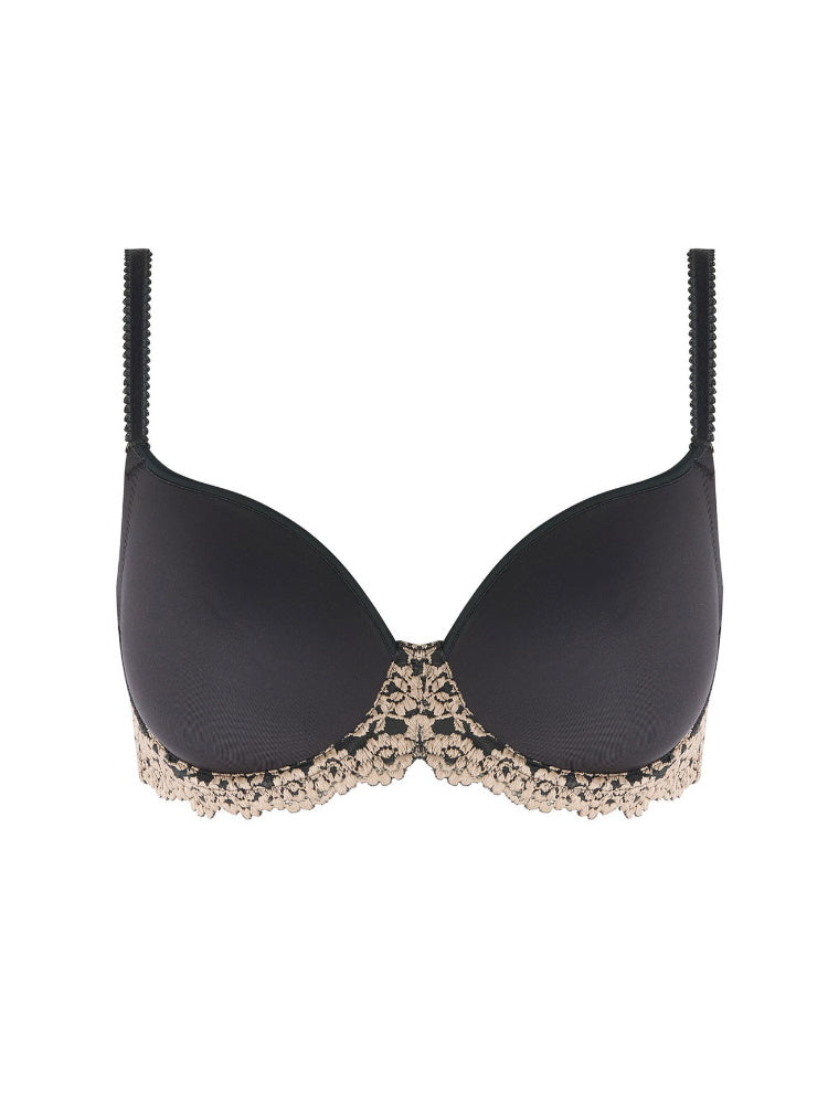 Blue Underwired Contour Bra
