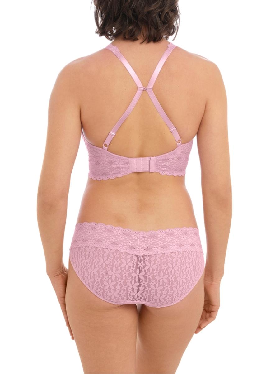 wacoal halo lace soft cup bra fragrant lilac