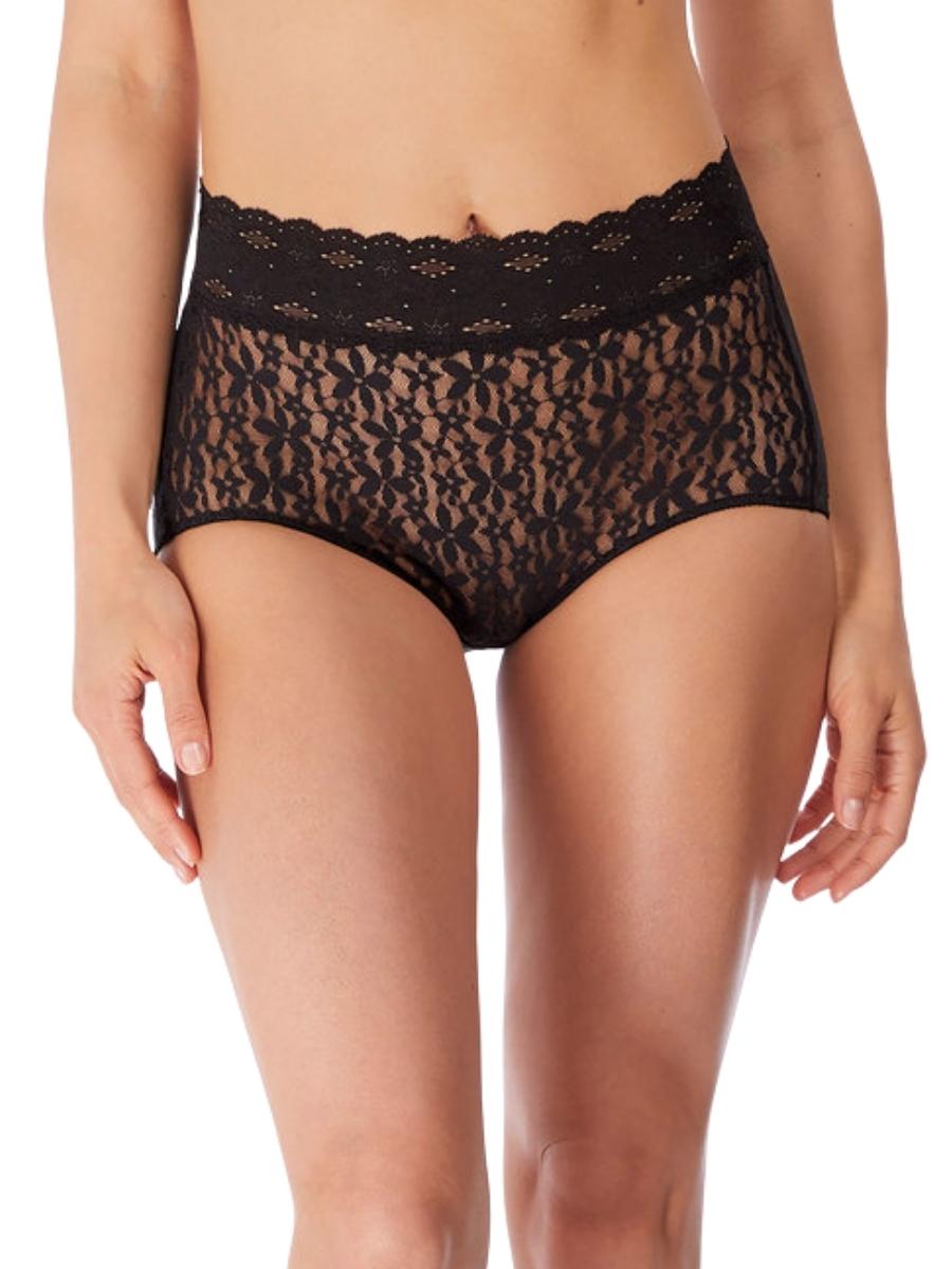 wacoal halo lace full brief