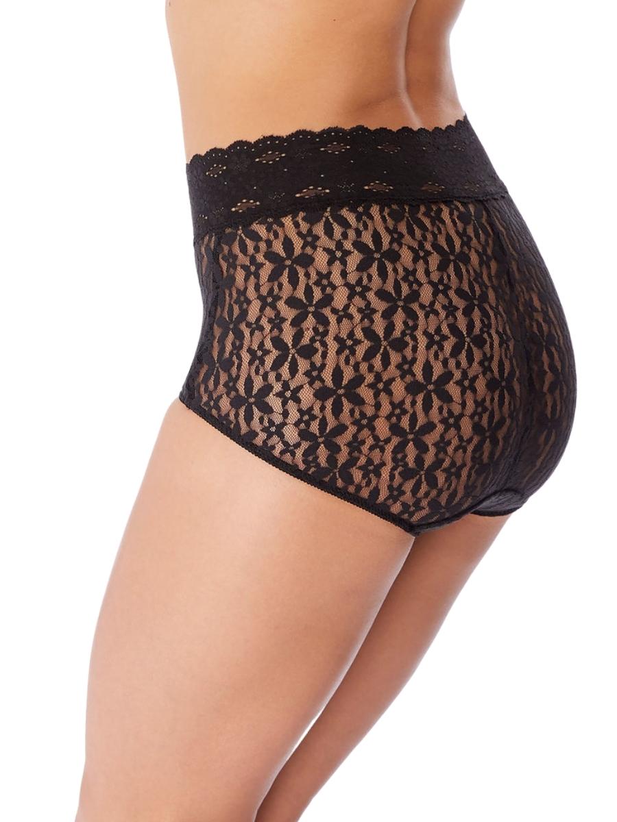 wacoal halo lace full brief