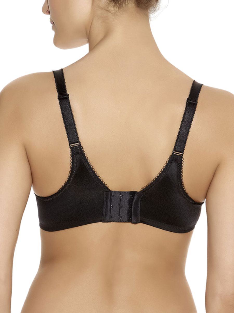 wacoal basic beauty full figure underwire bra black