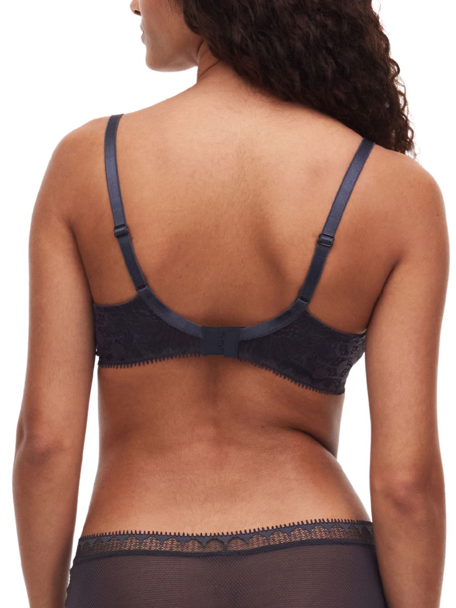 chantelle day to night t shirt bra deep grey