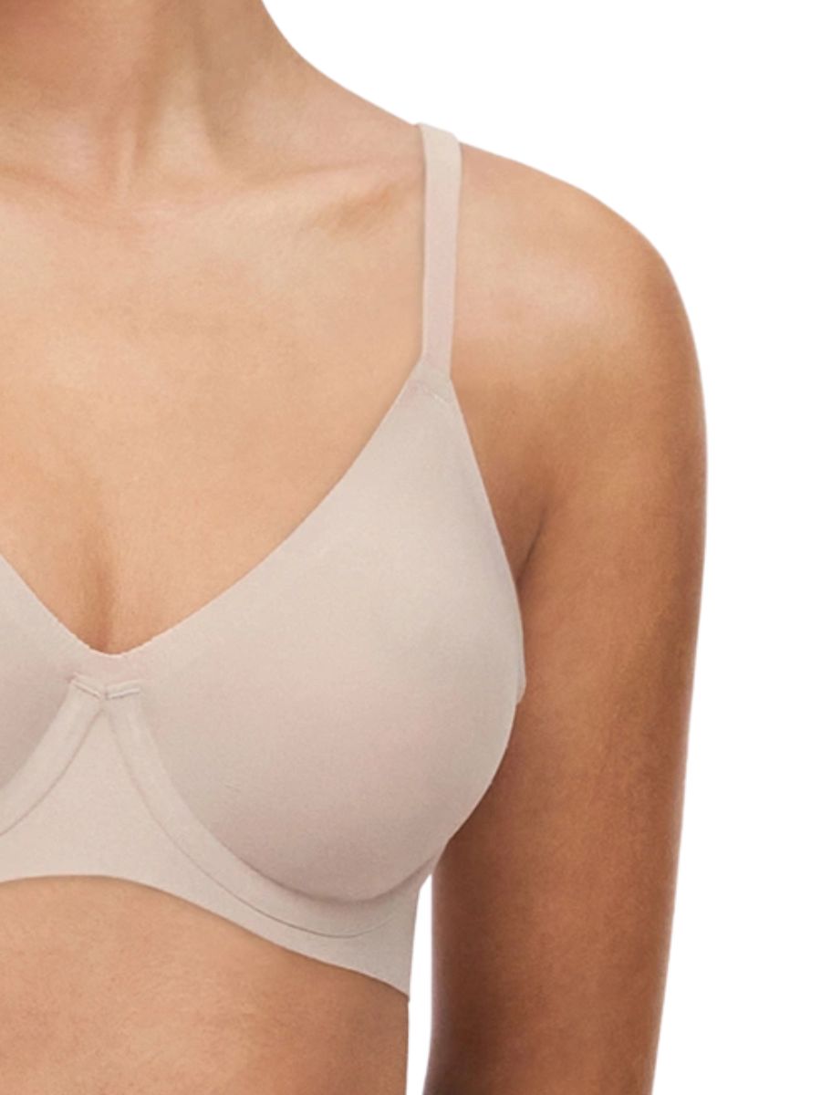 Chantelle SoftStretch Plunge Bra Nude Sand