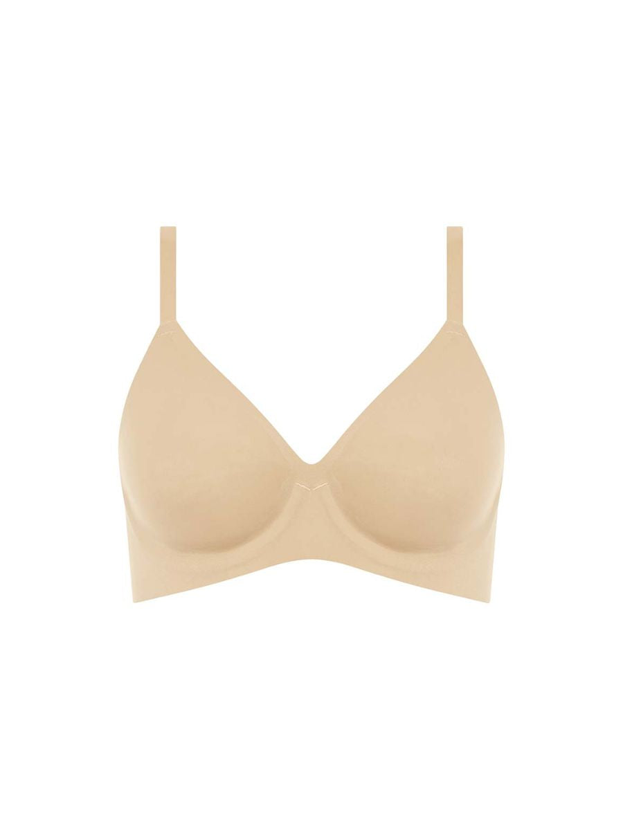 Chantelle SoftStretch Plunge Bra Nude Sand