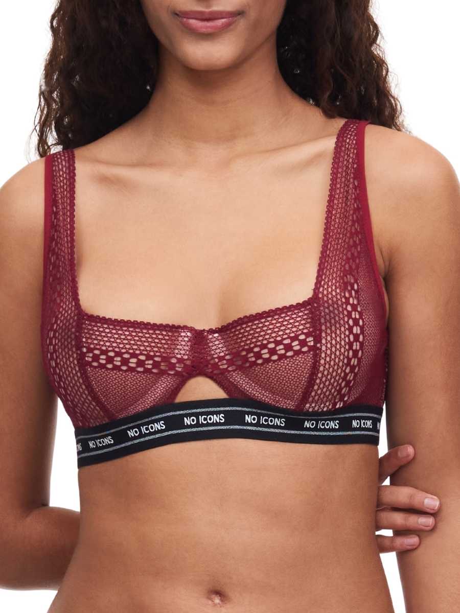 chantelle x no icons underwired bra pink