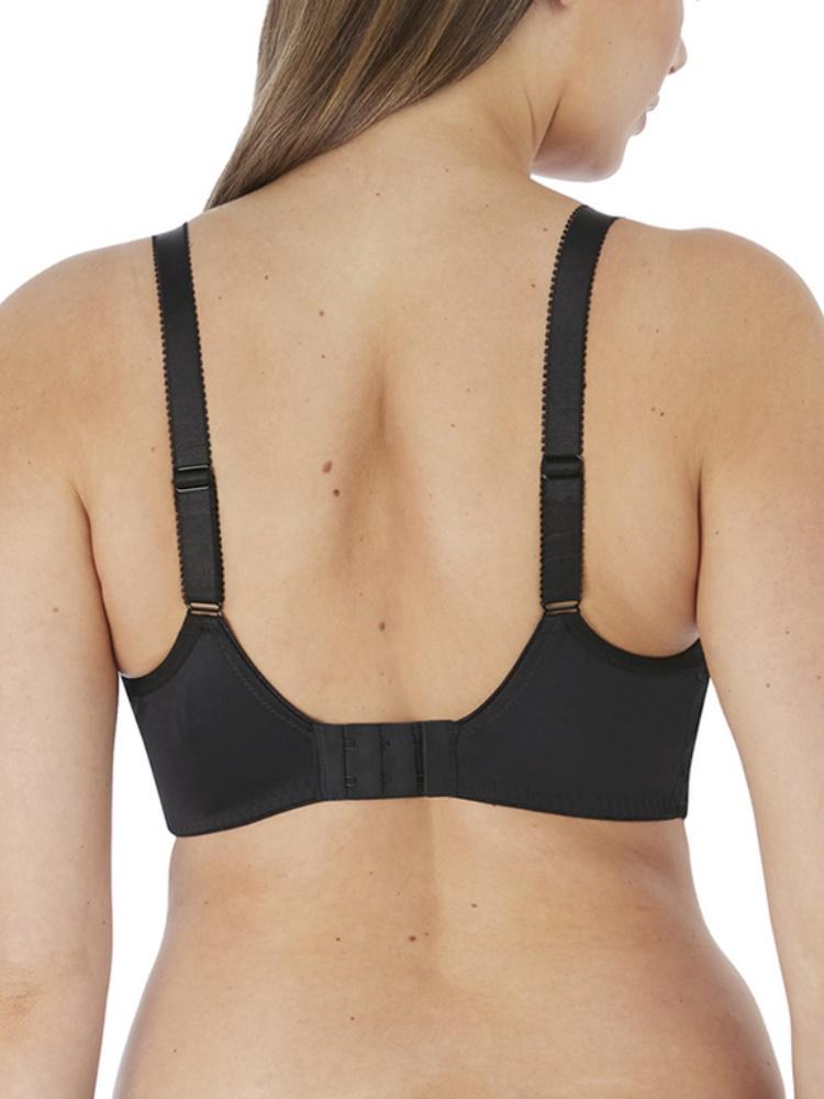 Black Moulded Spacer Underwired Bra