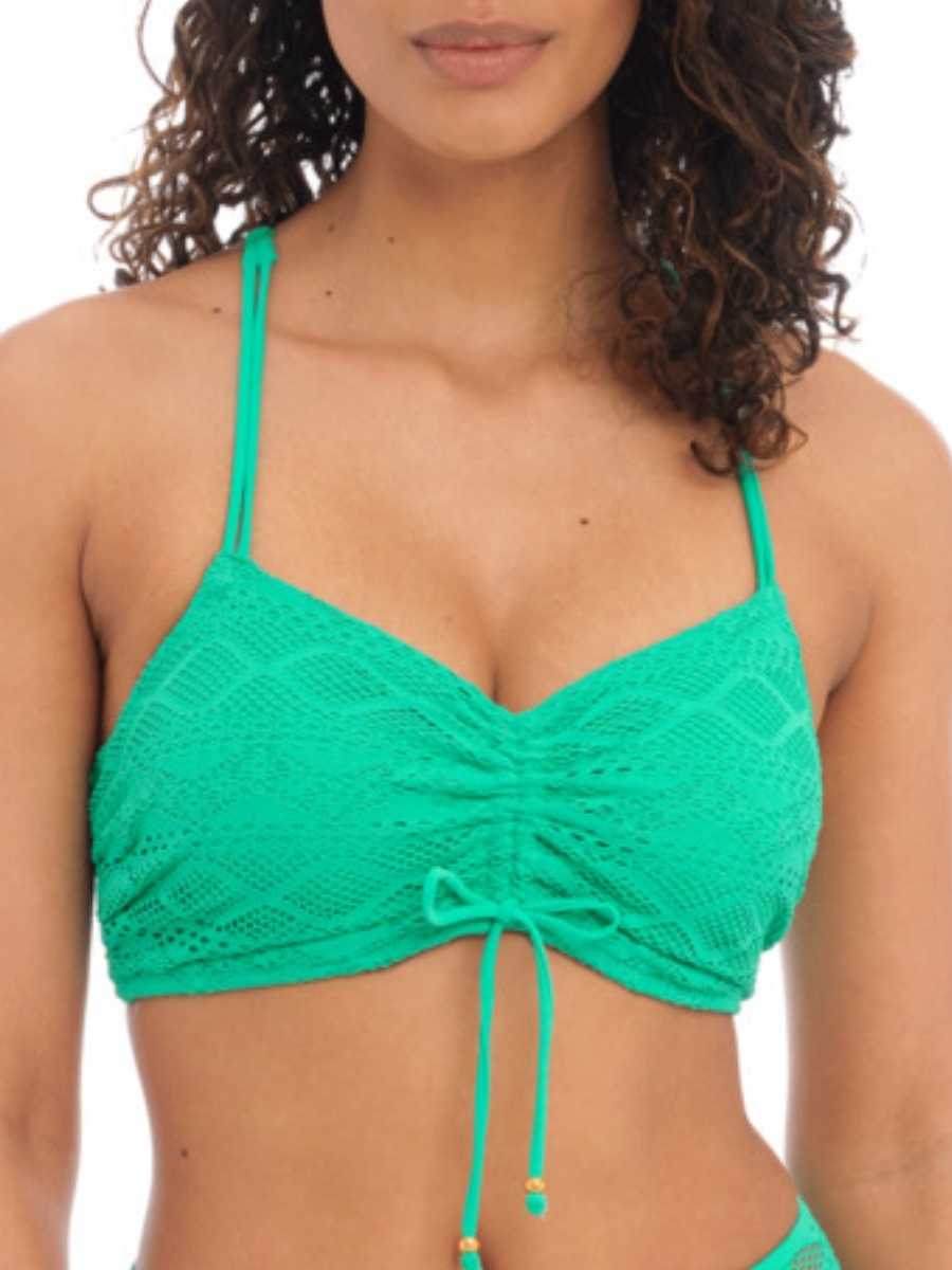 Sundance Bralette Bikini Top - Jade