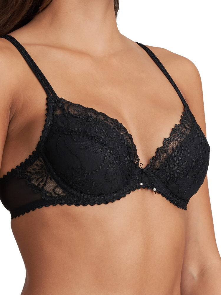Jane Push Up Bra - Black