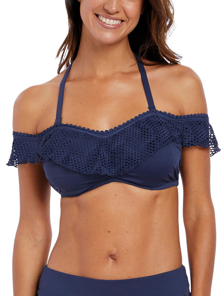blue fantasie bikini top