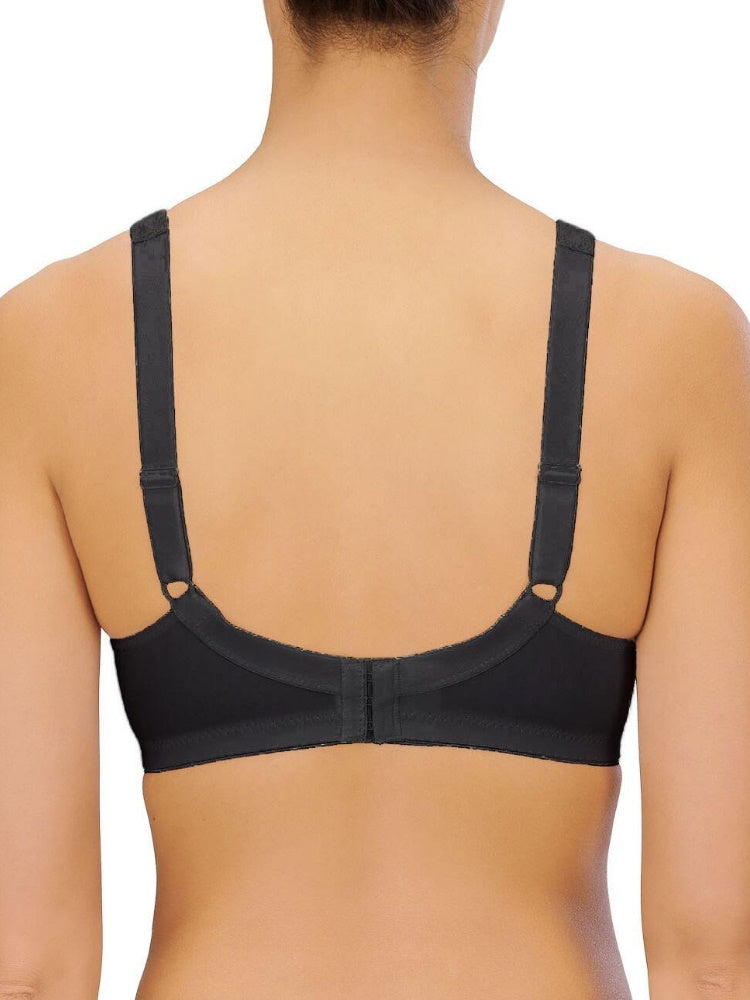 naturana full cup black bra