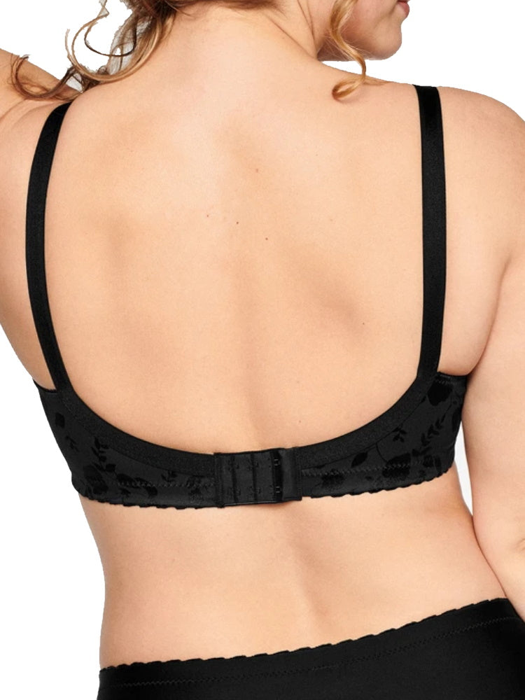 naturana minimiser bra black
