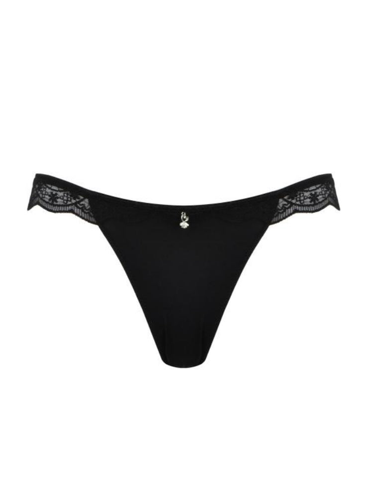naturana black thong