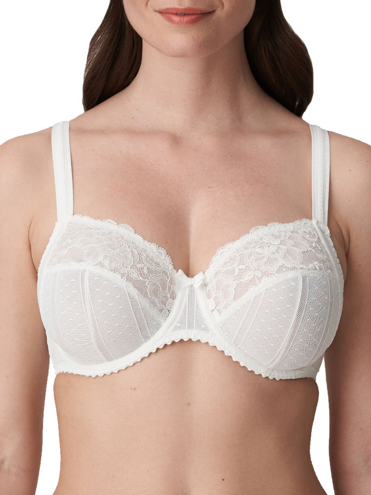 Ivory Full Cup Side Support Bra