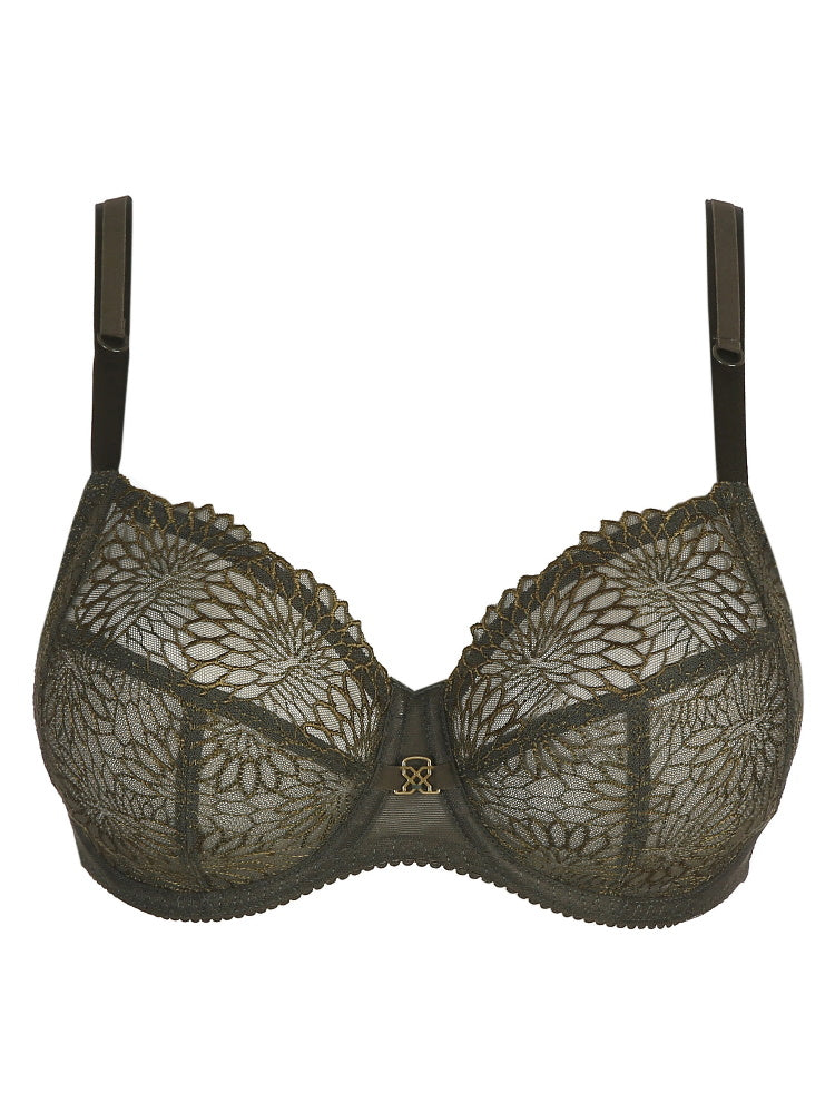Green Full Cup Underwired Bra
