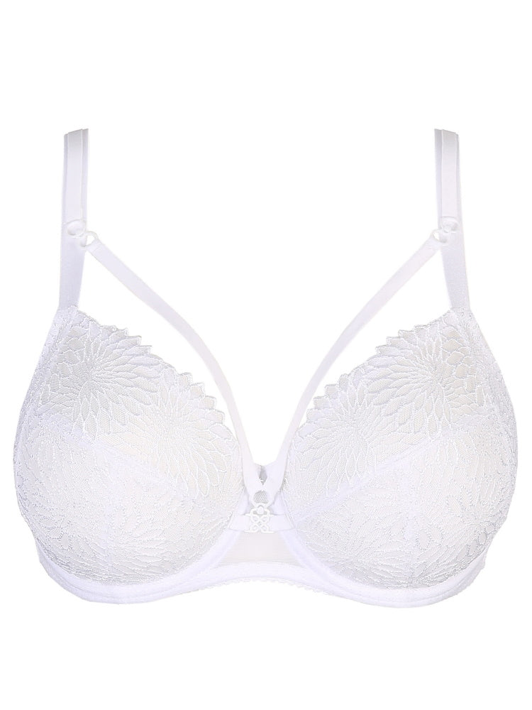 White Full Cup Underwired Bra