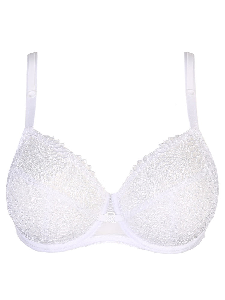 White Full Cup Underwired Bra