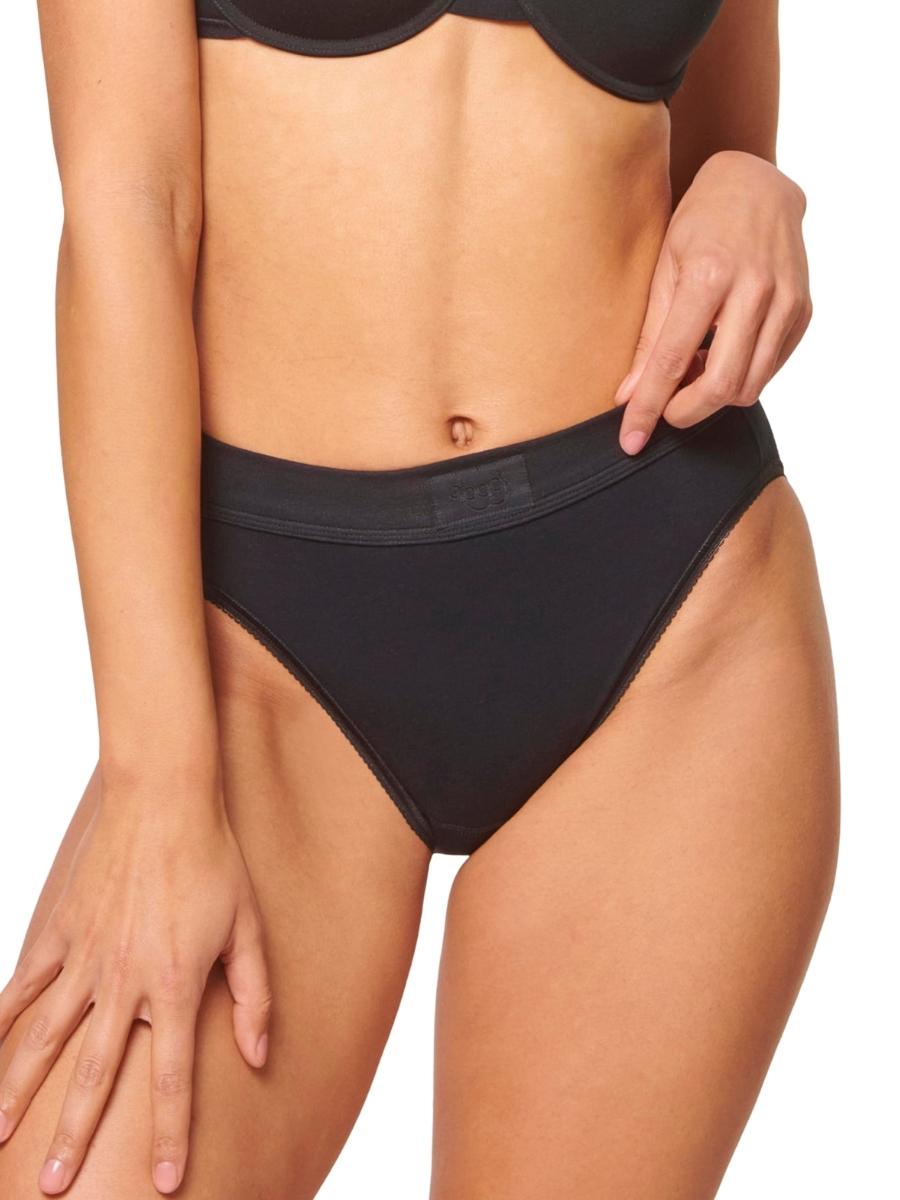 black sloggi tai briefs