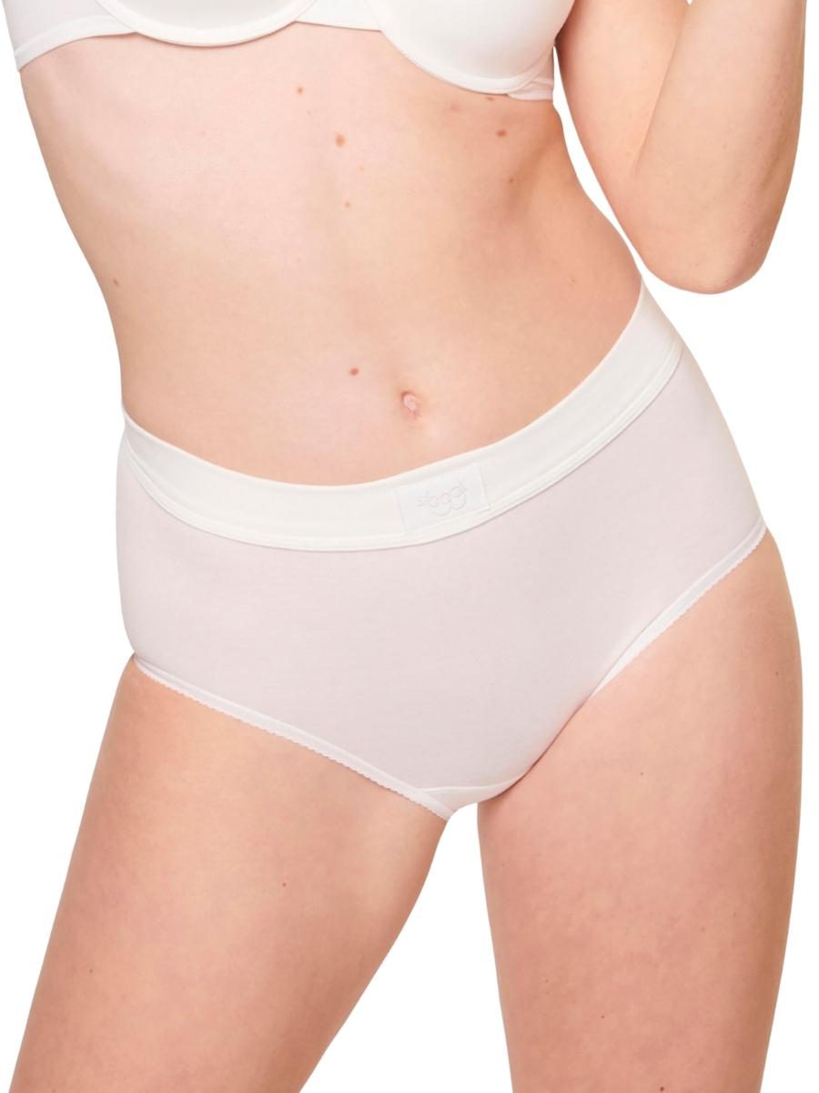 white sloggi maxi briefs