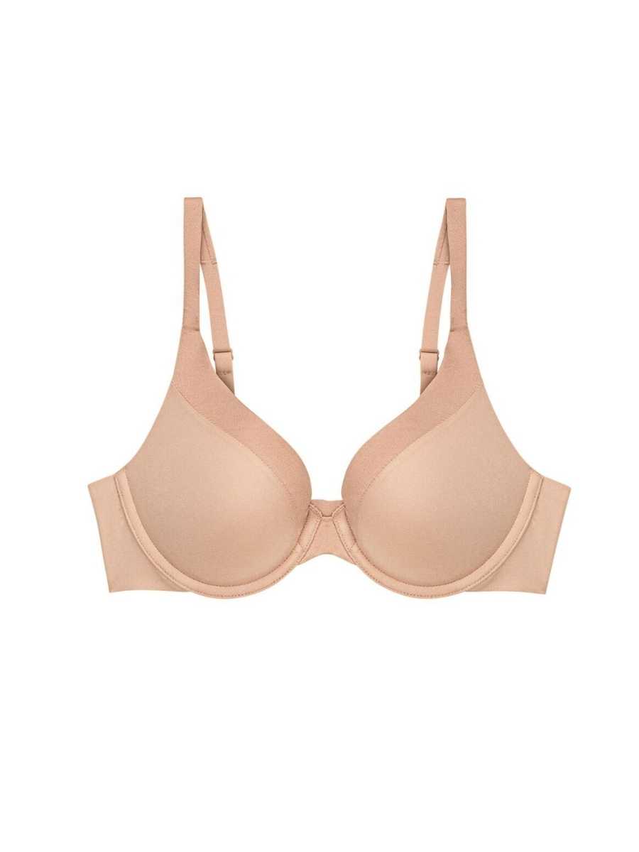 Body Make-Up Soft Touch Half Cup Bra - Natural Beige
