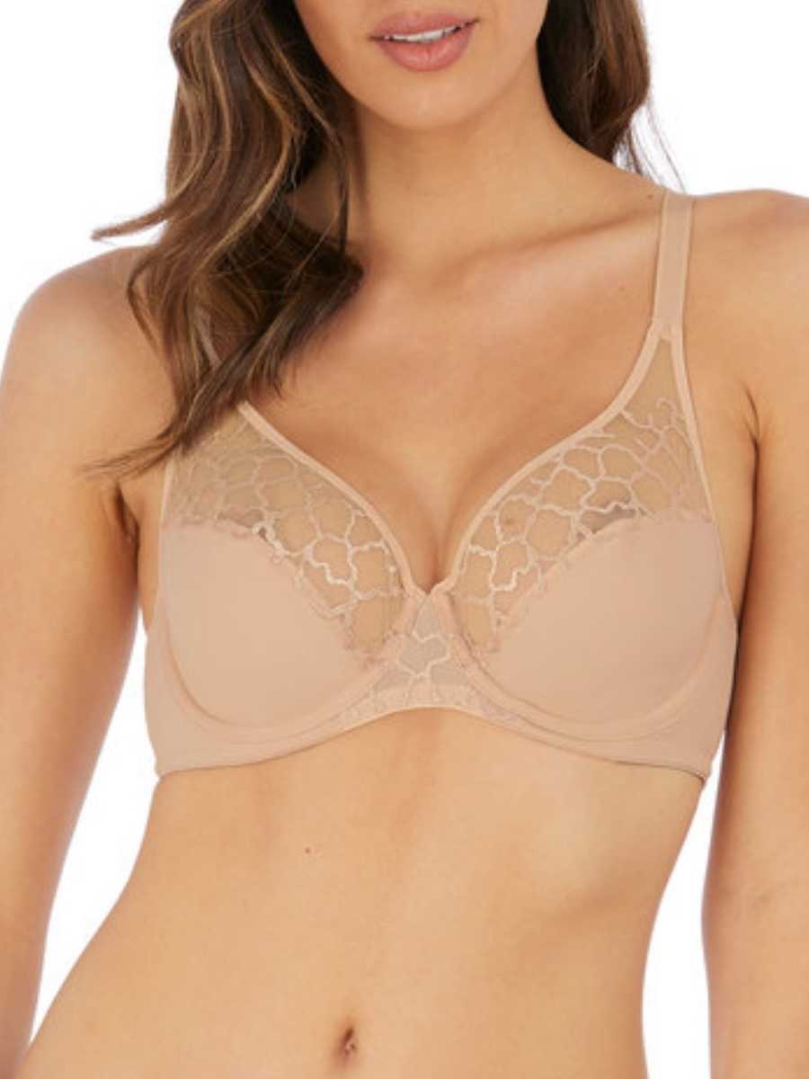 Wacoal Lisse Classic Underwired Bra - Frappe