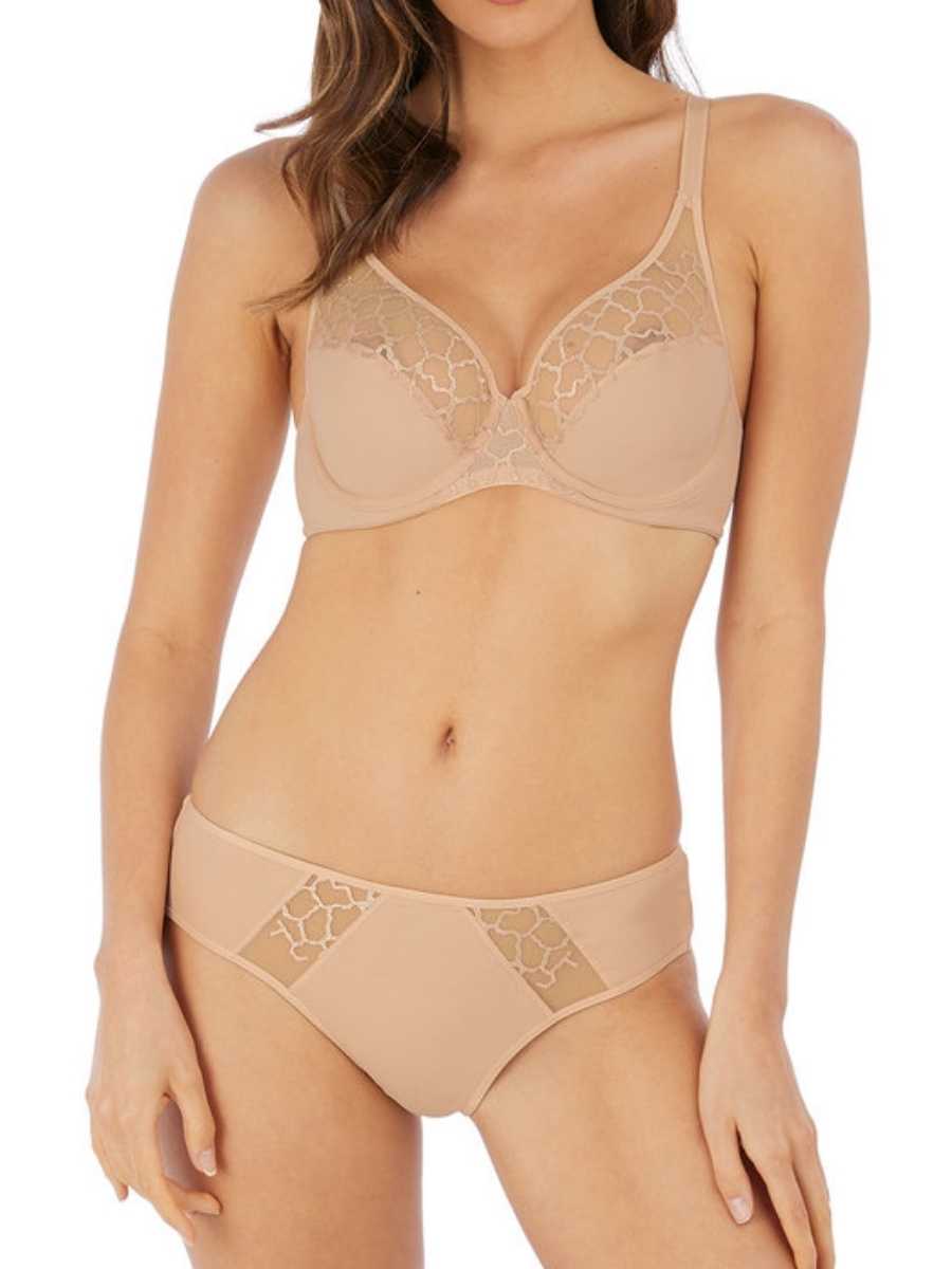 Wacoal Lisse Classic Underwired Bra - Frappe